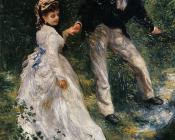 皮埃尔 奥古斯特 雷诺阿 : The Promenade